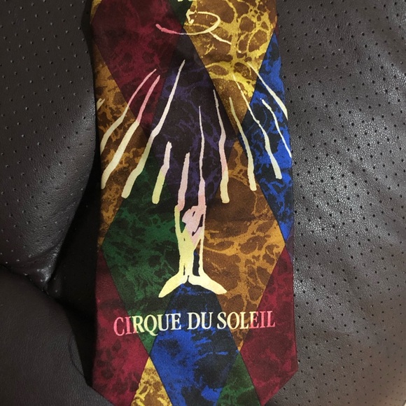 Cirque Du Soliel Other - Circque Du Soleil Tie Silk by Ralph Marlin, Gorg T